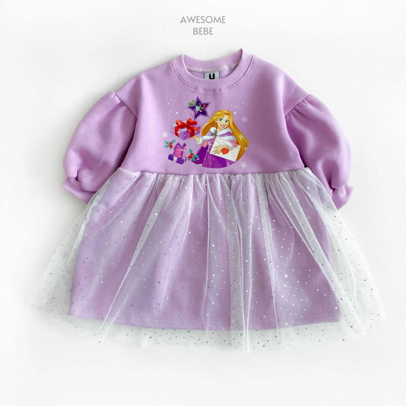 Awesome Bebe - Korean Children Fashion - #discoveringself - Princess Fleece One-piece - 10