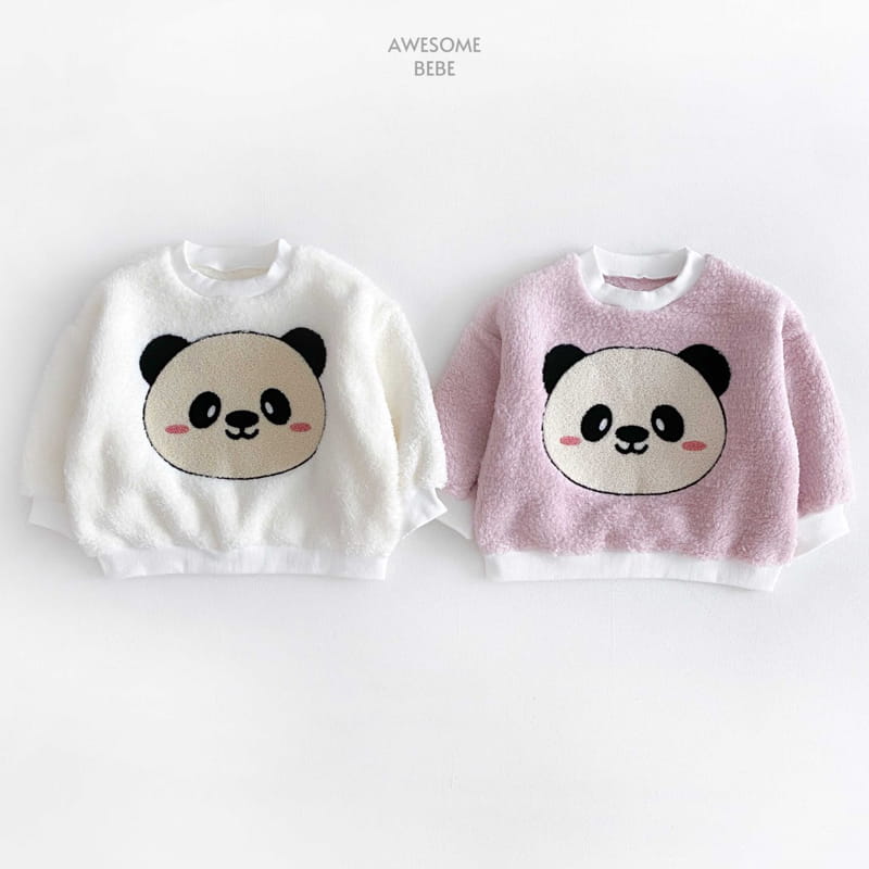 Awesome Bebe - Korean Children Fashion - #kidsshorts - Bao Panda Sweatshirt