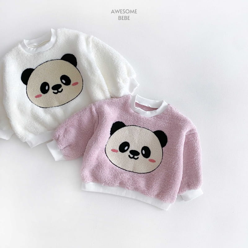 Awesome Bebe - Korean Children Fashion - #prettylittlegirls - Bao Panda Sweatshirt - 8