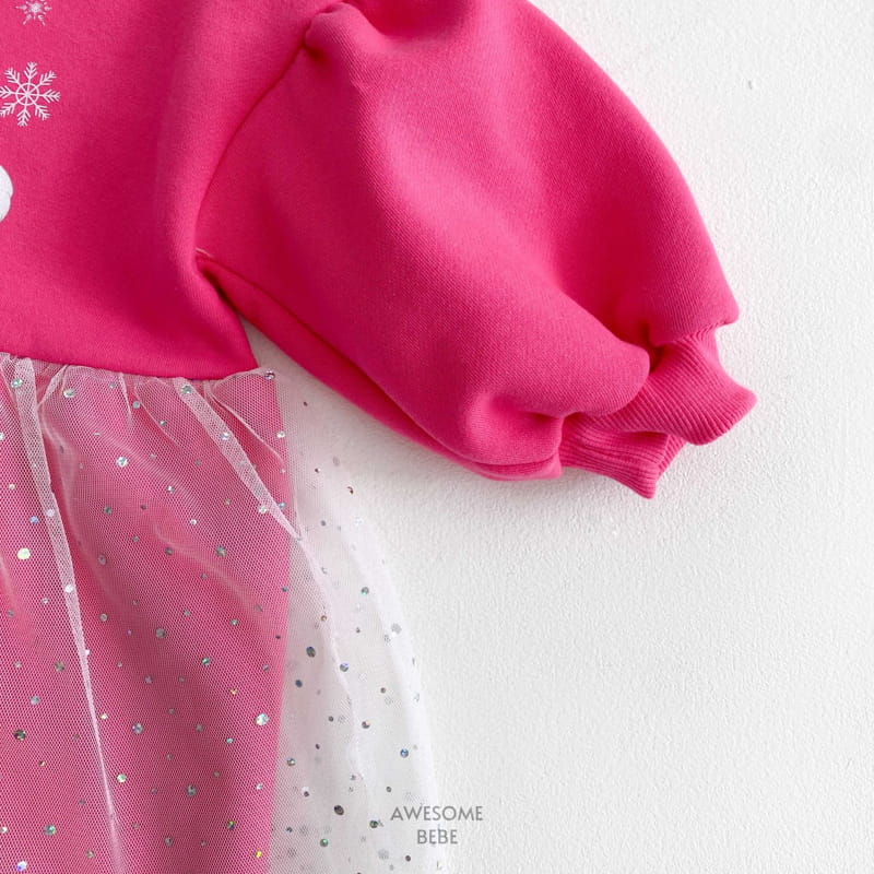 Awesome Bebe - Korean Children Fashion - #prettylittlegirls - Princess Fleece One-piece - 3