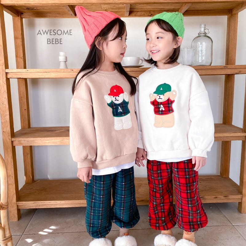 Awesome Bebe - Korean Children Fashion - #stylishchildhood - Tatan Fleece Pants - 5