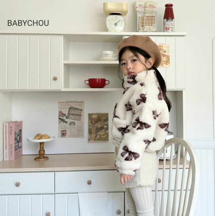 Babychou - Korean Children Fashion - #kidzfashiontrend - Ribbon Jumper - 4