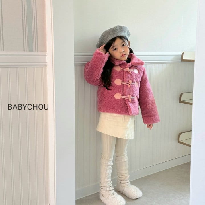 Babychou - Korean Children Fashion - #Kfashion4kids - Togle Collar Jumper - 12