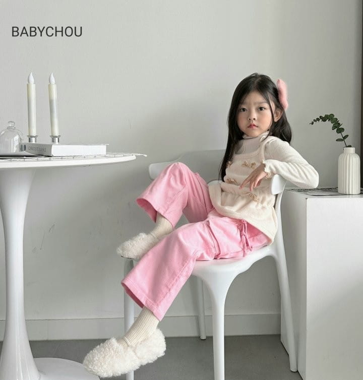 Babychou - Korean Children Fashion - #childofig - Candy Bustier - 2