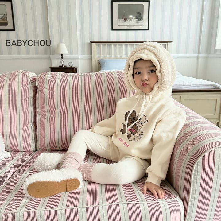 Babychou - Korean Children Fashion - #childofig - Friend Top Bottom Set - 2