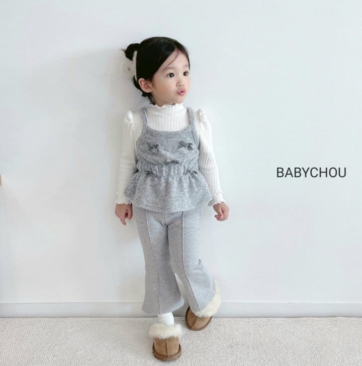 Babychou - Korean Children Fashion - #childofig - Pintuck Pants - 7