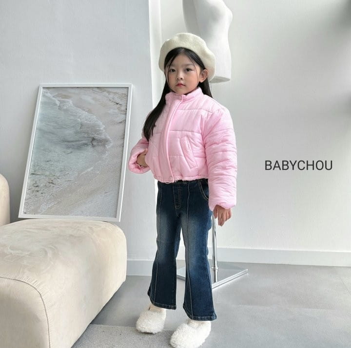 Babychou - Korean Children Fashion - #childrensboutique - Mashmello Padding Jacket - 10