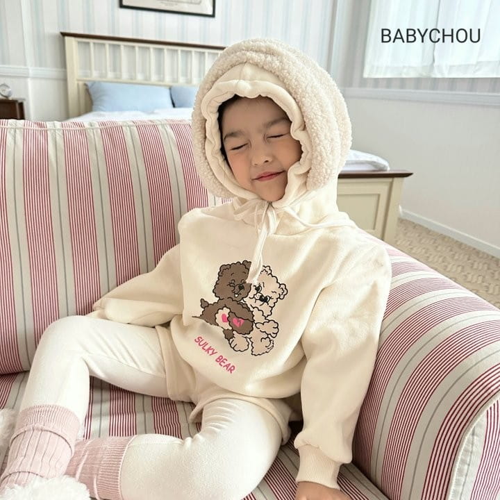 Babychou - Korean Children Fashion - #childofig - Friend Top Bottom Set - 4