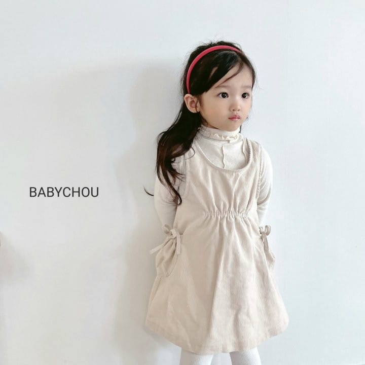 Babychou - Korean Children Fashion - #childrensboutique - Rosy One-piece - 3