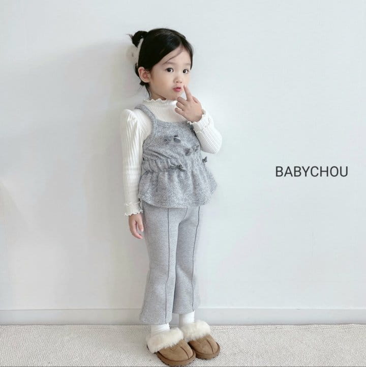 Babychou - Korean Children Fashion - #childrensboutique - Pintuck Pants - 9