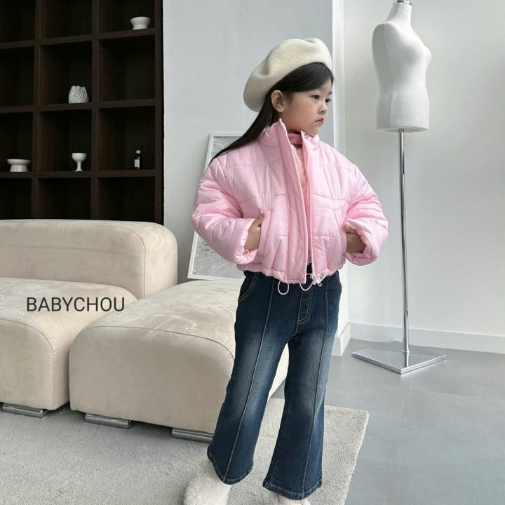 Babychou - Korean Children Fashion - #designkidswear - Mashmello Padding Jacket - 11