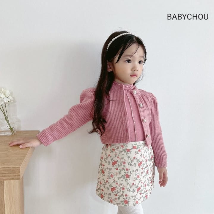 Babychou - Korean Children Fashion - #designkidswear - Frong Skirt - 6