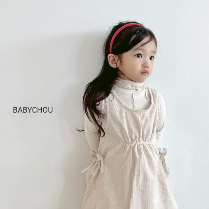 Babychou - Korean Children Fashion - #childrensboutique - Rosy One-piece - 4