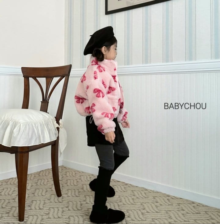 Babychou - Korean Children Fashion - #designkidswear - Ribbon Jumper - 12