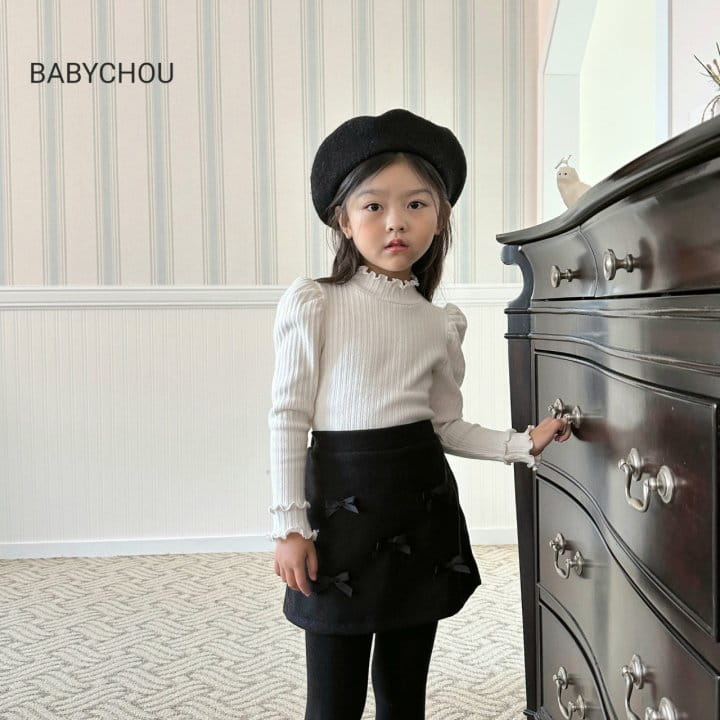 Babychou - Korean Children Fashion - #childrensboutique - Ua Turtleneck Tee - 4