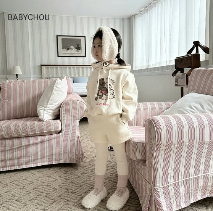 Babychou - Korean Children Fashion - #discoveringself - Friend Top Bottom Set - 6