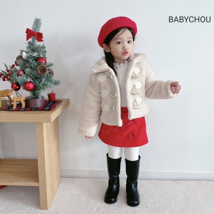 Babychou - Korean Children Fashion - #discoveringself - Togle Collar Jumper - 7