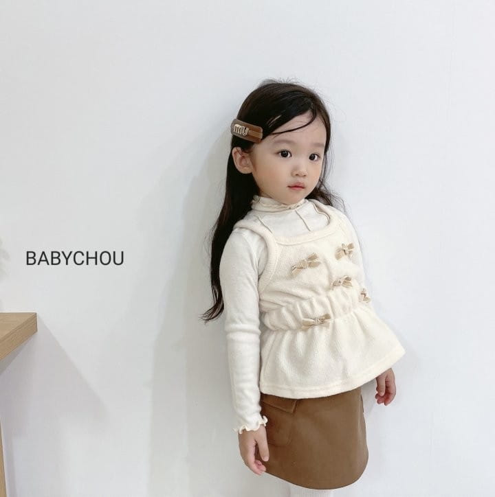 Babychou - Korean Children Fashion - #kidsshorts - Candy Bustier - 7