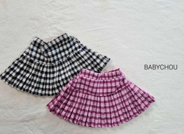 Babychou - Korean Children Fashion - #kidsshorts - Shy Pleats Skirt