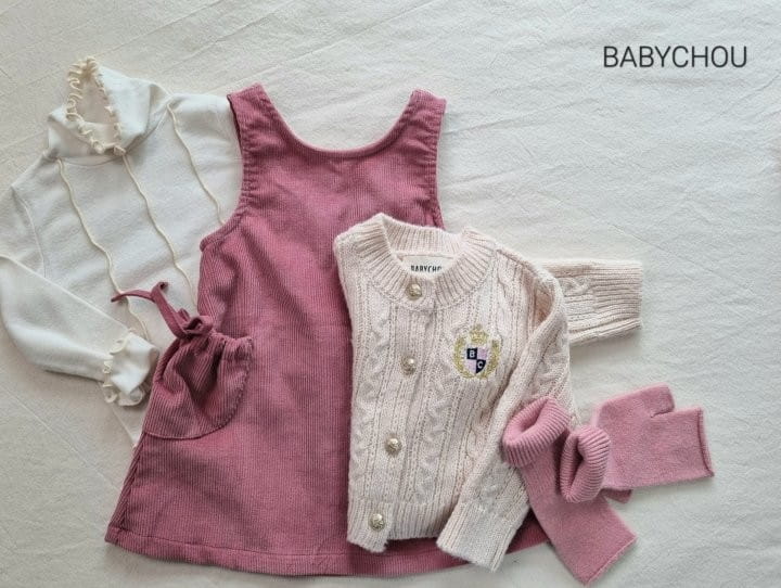 Babychou - Korean Children Fashion - #kidsshorts - Rosy One-piece - 7