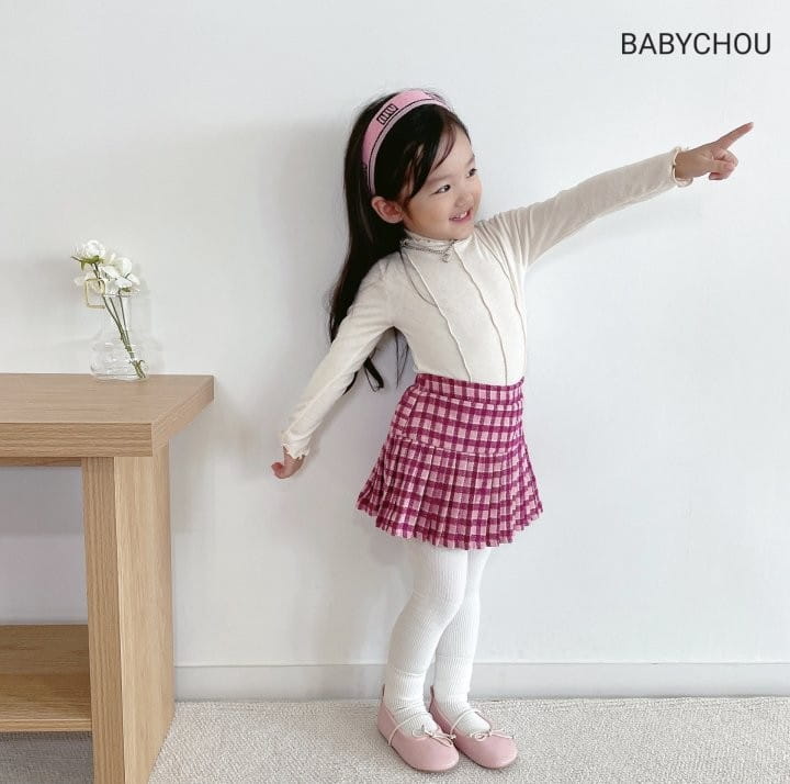 Babychou - Korean Children Fashion - #kidsshorts - Popo Turtleneck - 2