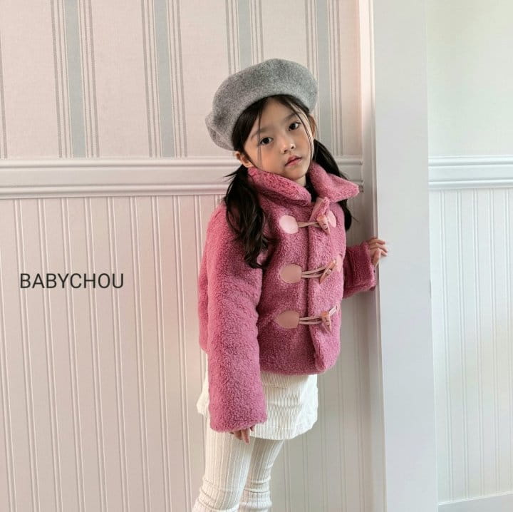 Babychou - Korean Children Fashion - #kidsshorts - Togle Collar Jumper - 9