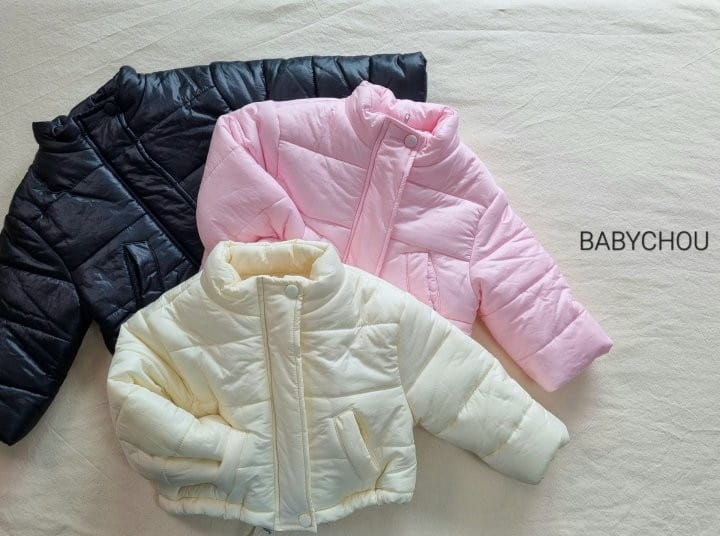 Babychou - Korean Children Fashion - #kidsstore - Mashmello Padding Jacket