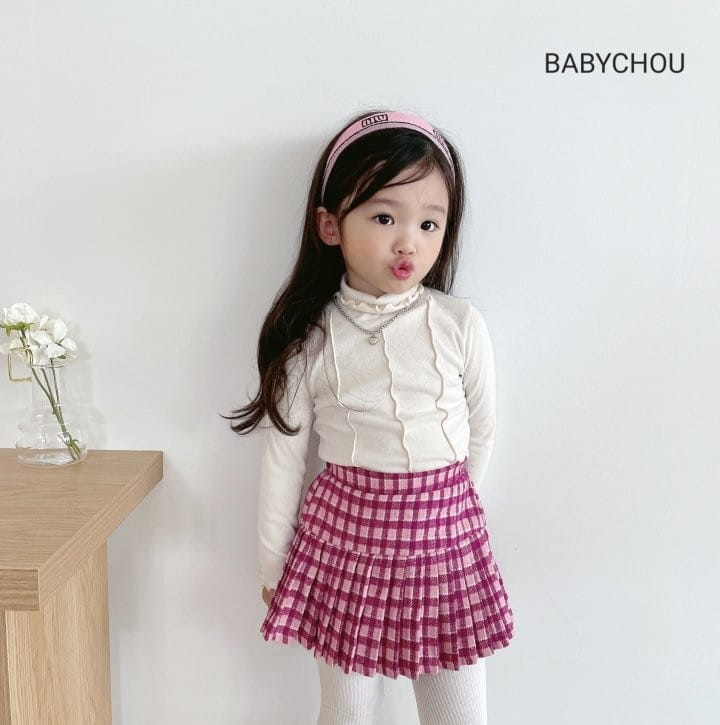 Babychou - Korean Children Fashion - #kidsstore - Popo Turtleneck - 3