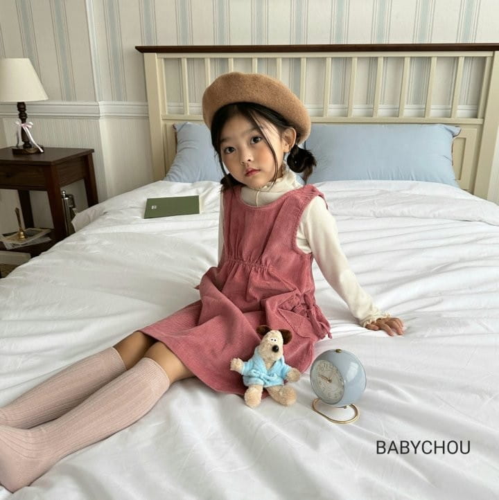 Babychou - Korean Children Fashion - #kidzfashiontrend - Rosy One-piece - 9