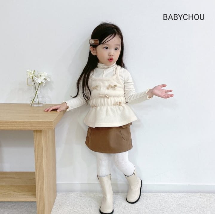 Babychou - Korean Children Fashion - #kidsstore - Popo Turtleneck - 4