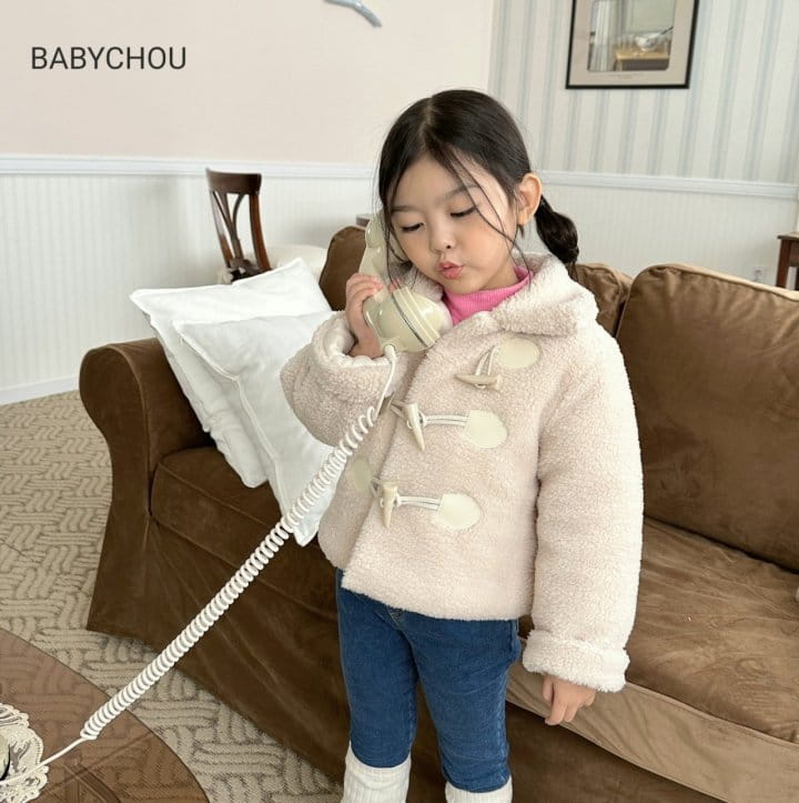 Babychou - Korean Children Fashion - #kidzfashiontrend - Unbal Skinny Pants - 5