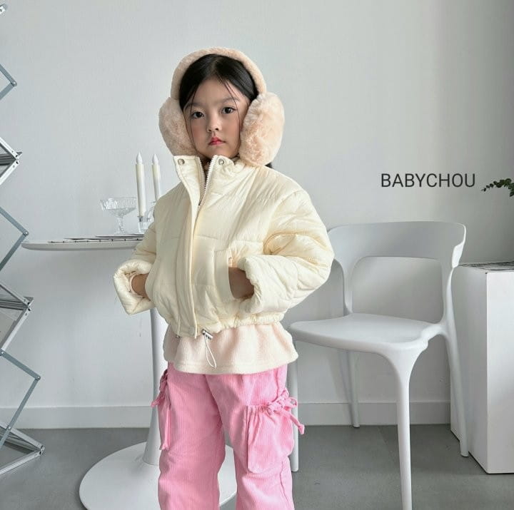 Babychou - Korean Children Fashion - #magicofchildhood - Mashmello Padding Jacket - 5