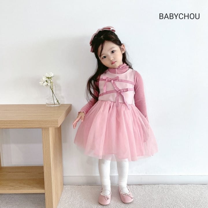 Babychou - Korean Children Fashion - #littlefashionista - Bonita One-piece - 4