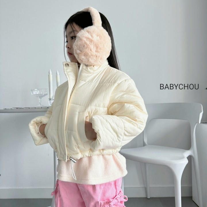 Babychou - Korean Children Fashion - #minifashionista - Mashmello Padding Jacket - 6