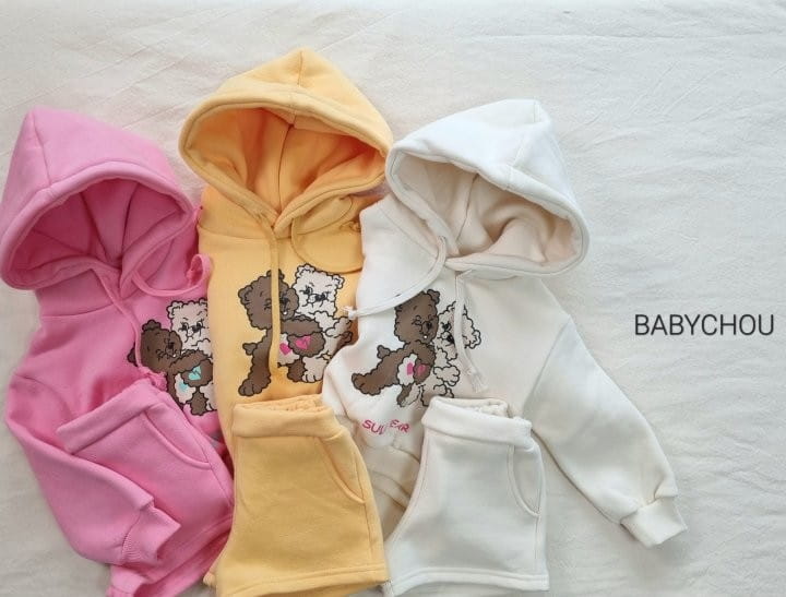 Babychou - Korean Children Fashion - #prettylittlegirls - Friend Top Bottom Set