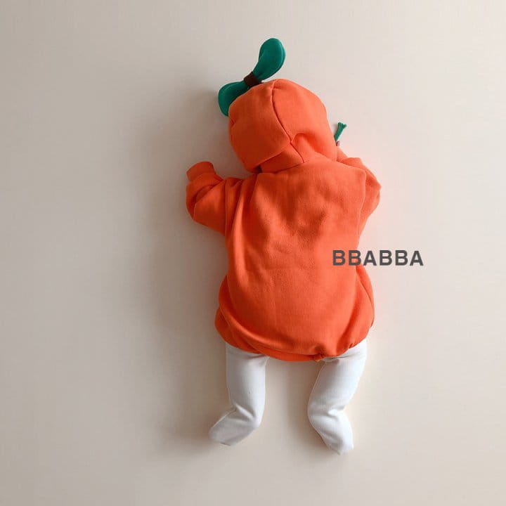 Bbabba - Korean Baby Fashion - #babyboutique - Orange Bodysuit - 5