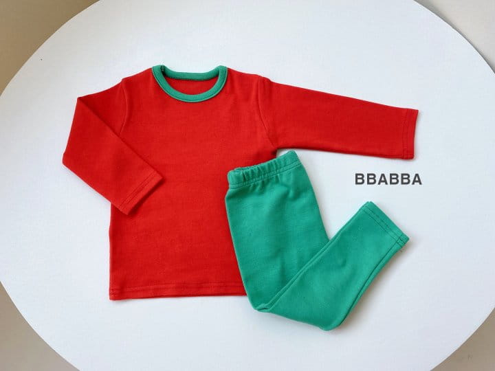 Bbabba - Korean Baby Fashion - #babyfashion - X Mas Top Bottom Hat Set - 5