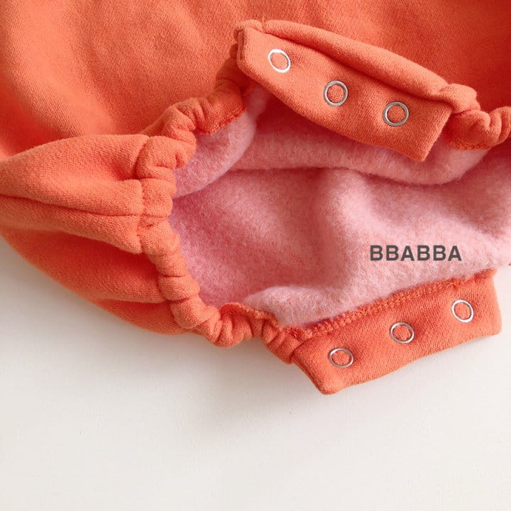 Bbabba - Korean Baby Fashion - #babyfashion - Orange Bodysuit - 8