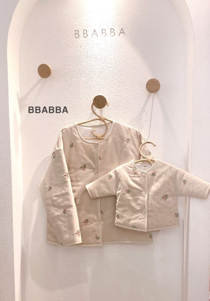 Bbabba - Korean Baby Fashion - #babygirlfashion - Berry Flower Embroidery Jumper - 10