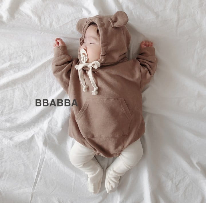 Bbabba - Korean Baby Fashion - #babylifestyle - Sweet Bear Bodysuit - 5