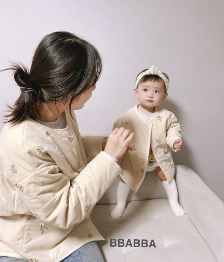 Bbabba - Korean Baby Fashion - #babywear - Berry Flower Embroidery Jumper