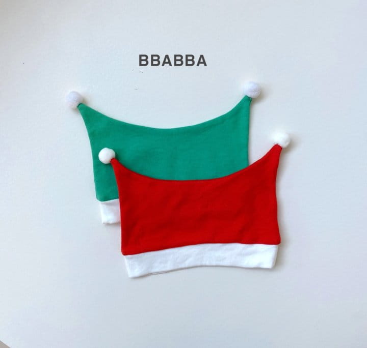 Bbabba - Korean Baby Fashion - #onlinebabyshop - Santa Bonnet - 2