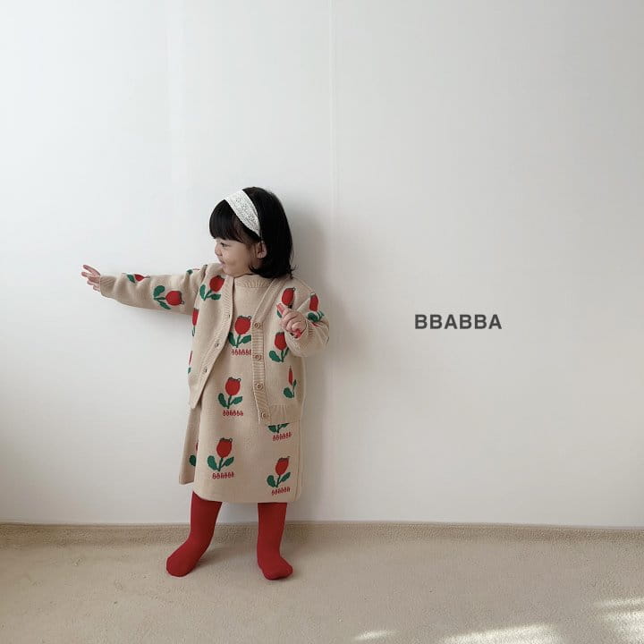 Bbabba - Korean Children Fashion - #childrensboutique - Tulip Knit One-piece - 8