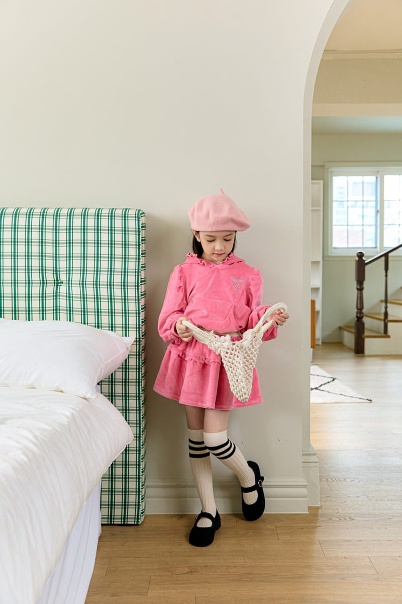 Berry Berry - Korean Children Fashion - #discoveringself - Royce Veloure Set - 8