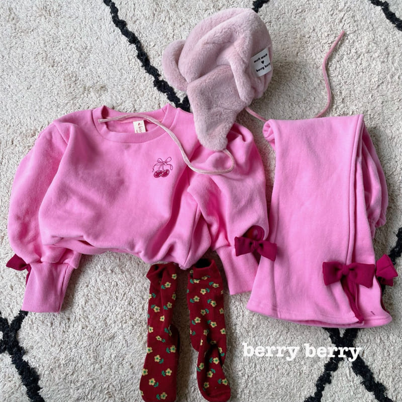 Berry Berry - Korean Children Fashion - #discoveringself - Cherry Bonbon Set - 3