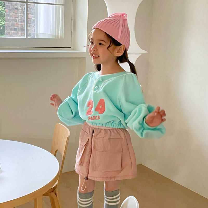 Berry Berry - Korean Children Fashion - #kidsshorts - Cargo Bonding Skirt