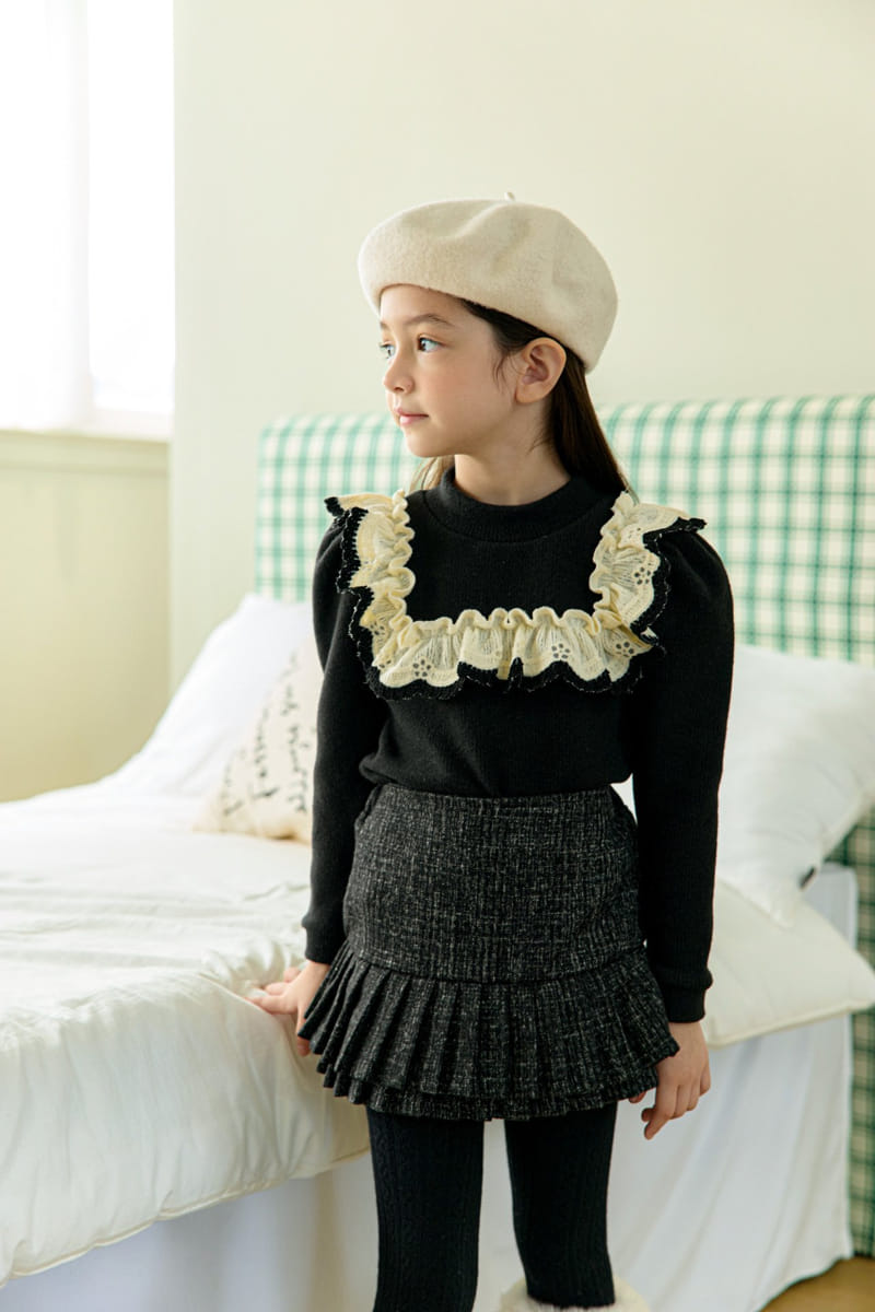 Berry Berry - Korean Children Fashion - #kidsshorts - Jinjan Check Skirt - 9