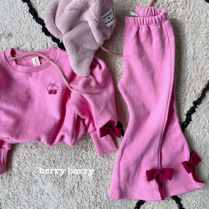 Berry Berry - Korean Children Fashion - #kidsshorts - Cherry Bonbon Set - 5