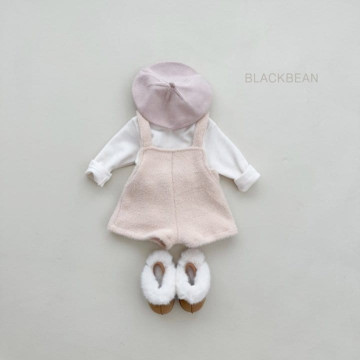 Black Bean - Korean Baby Fashion - #babylifestyle - Honey Dungarees Set - 2