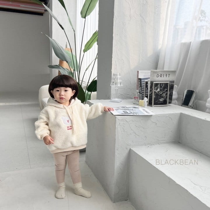 Black Bean - Korean Baby Fashion - #babyoninstagram - Hi Bebe Hoody Tee - 11